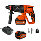 Rotomartillo Inalámbrico Redbo RB-RH20BL (20V, Motor Brushless, SDS Plus, 2.0 Joules, Kit con Batería 4Ah) - thumbnail 2