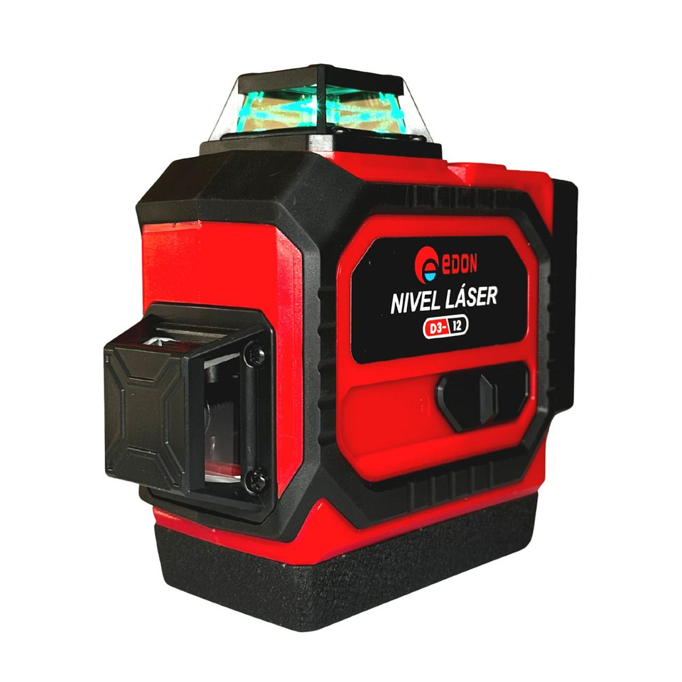 Nivel láser  EDON 3D 12 30m Verde 4