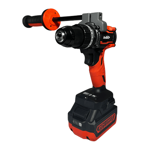 Taladro Percutor Inalámbrico Brushless Redbo 20V RB-20N90PBL (90 N.m, 13mm, 2 Baterías 4.0Ah)