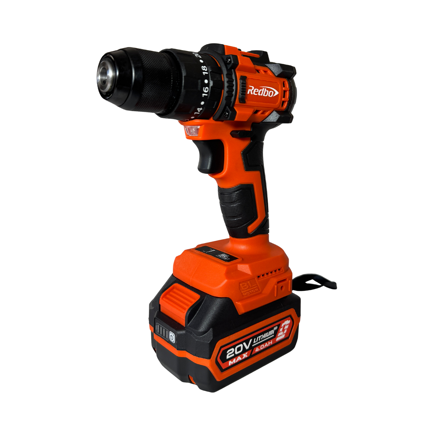 Combo Inalámbrico Brushless Redbo: Taladro Percutor + Llave de Impacto 1/2