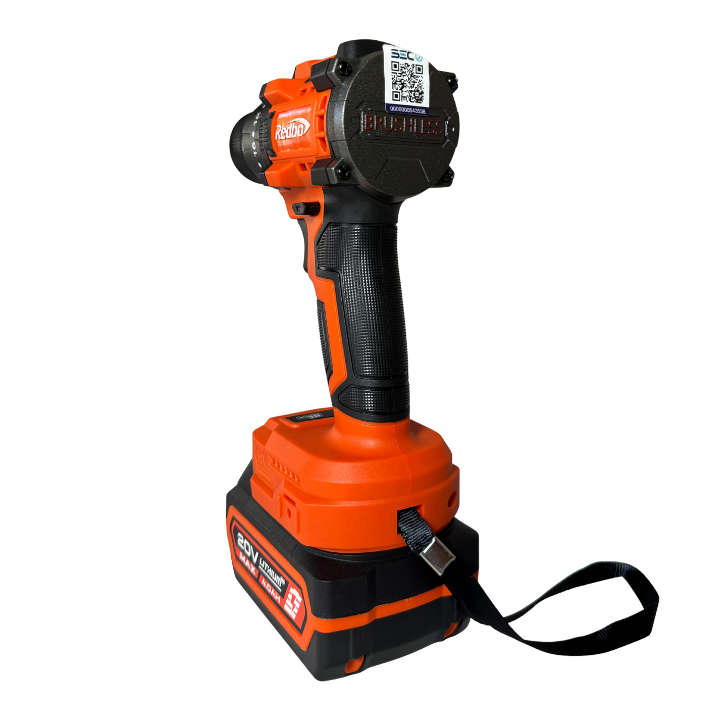 Combo Inalámbrico Brushless Redbo: Taladro Percutor + Llave de Impacto 1/2