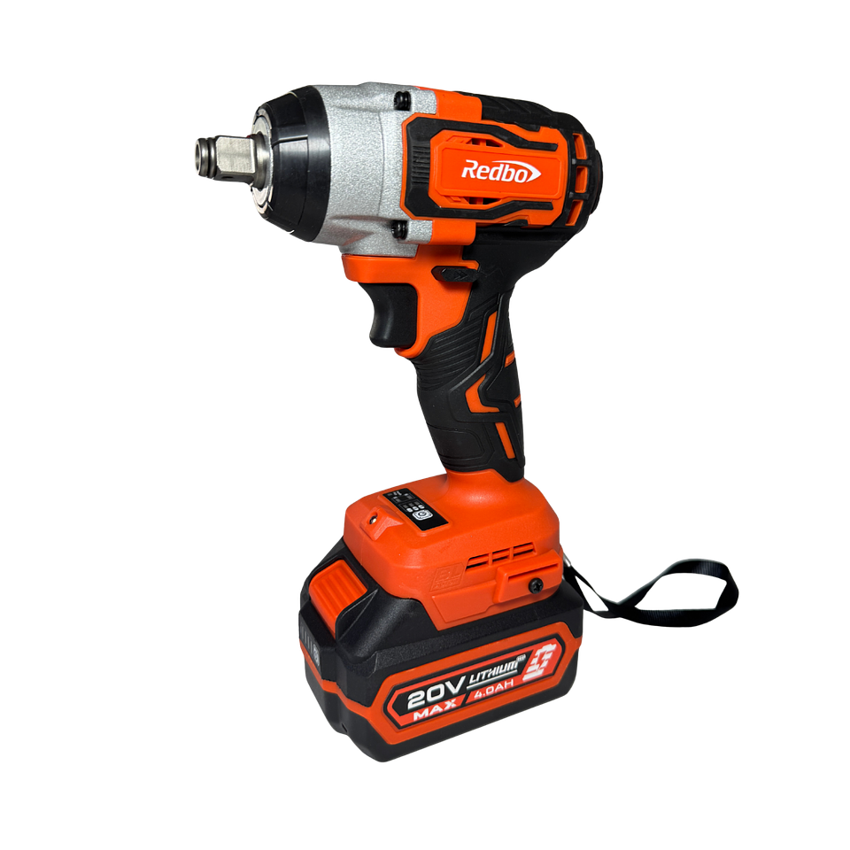 Combo Inalámbrico Brushless Redbo: Llave de Impacto 1/2