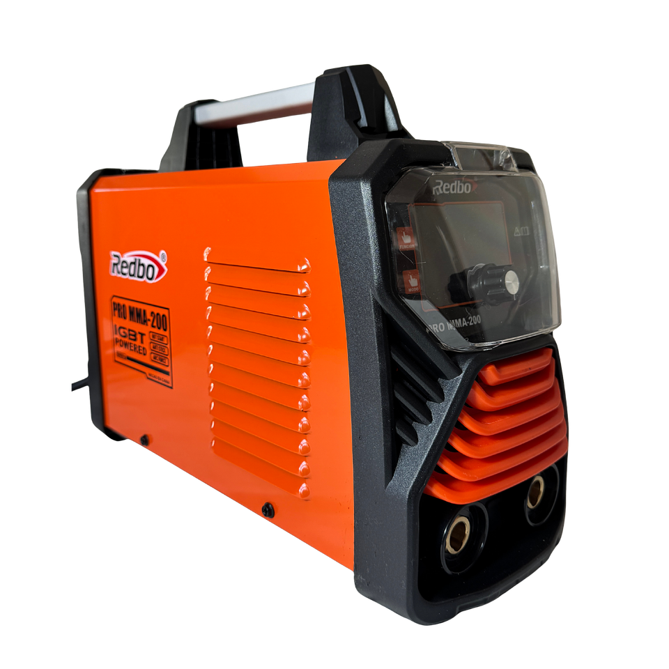 Soldadora Inverter Profesional Redbo Pro MMA-200 (Arco Manual / LIFT TIG, 200A, Pantalla LED) 1