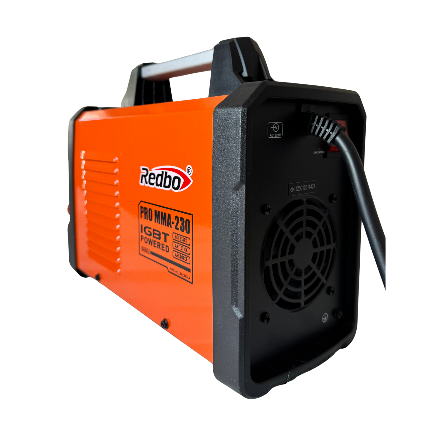 Soldadora Inverter Profesional Redbo Pro MMA-230 (Arco Manual / LIFT TIG, 230A, Pantalla LED) 4