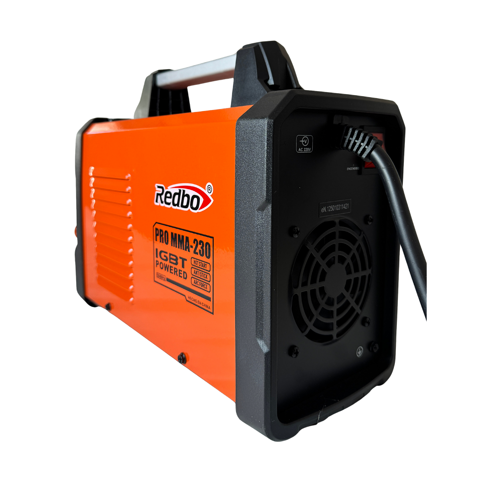 Soldadora Inverter Profesional Redbo Pro MMA-230 (Arco Manual / LIFT TIG, 230A, Pantalla LED) 4