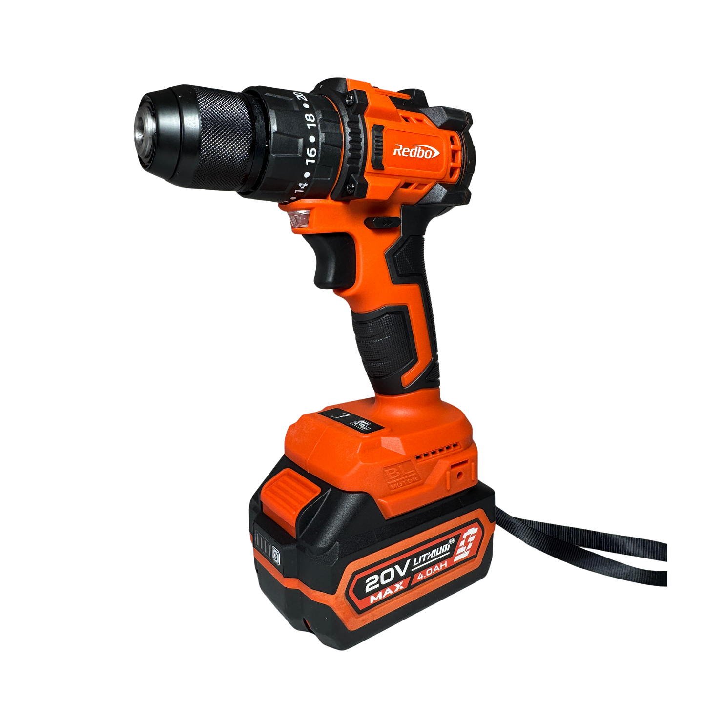 Combo Inalámbrico Brushless Redbo: Taladro Percutor + Sierra Circular 180mm (20V, 2 Baterías 4.0Ah) 4