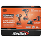 Combo Inalámbrico 3 en 1 Brushless Redbo: Taladro Percutor + Llave de Impacto + Esmeril Angular (20V, 2 Baterías 4.0Ah) - Miniatura 2