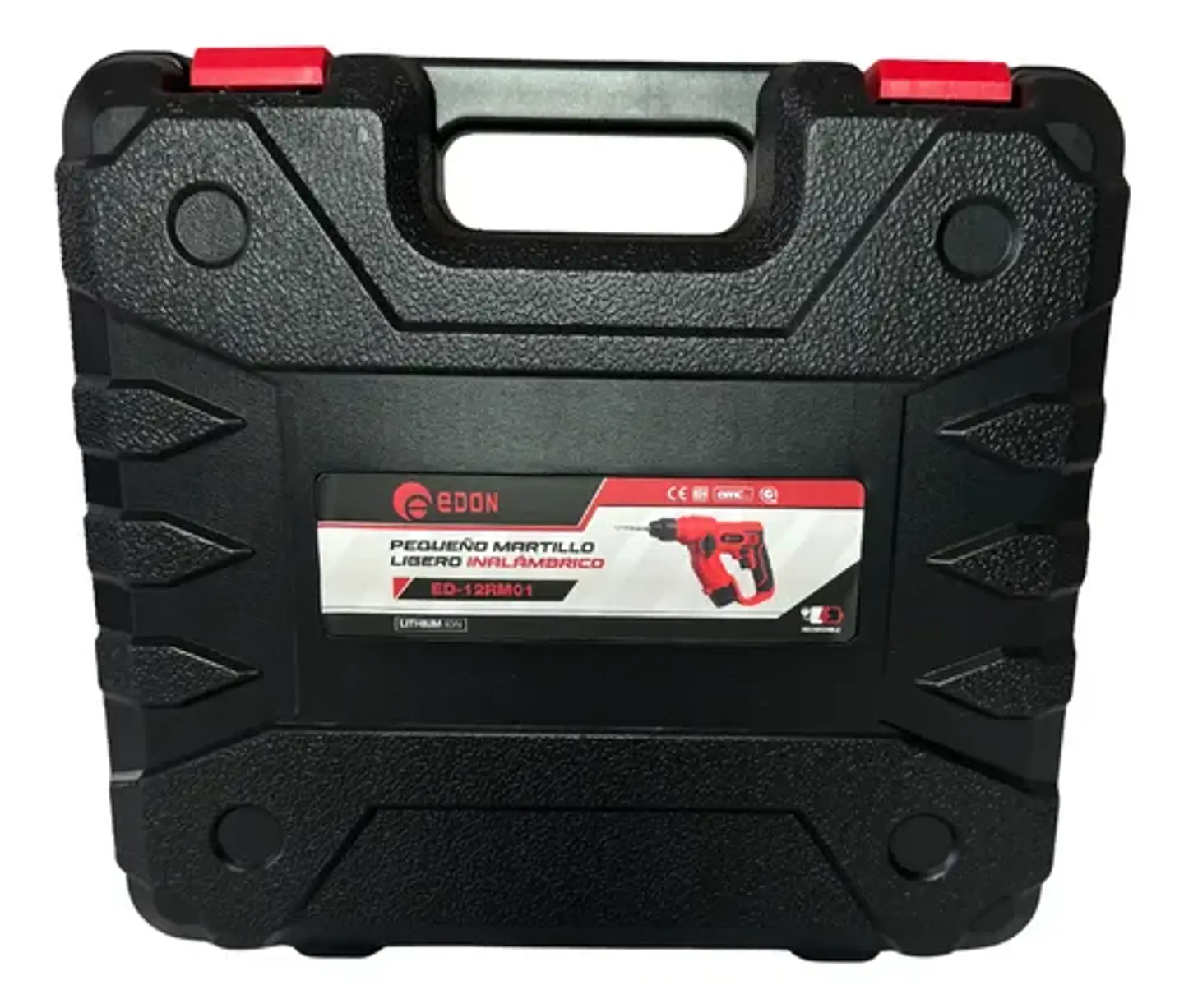 Rotomartillo Inalámbrico Edon Ed-12rm01 12v Sds (2 Baterias) 4