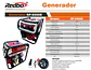 Generador Redbo RP-6500E - Miniatura 2