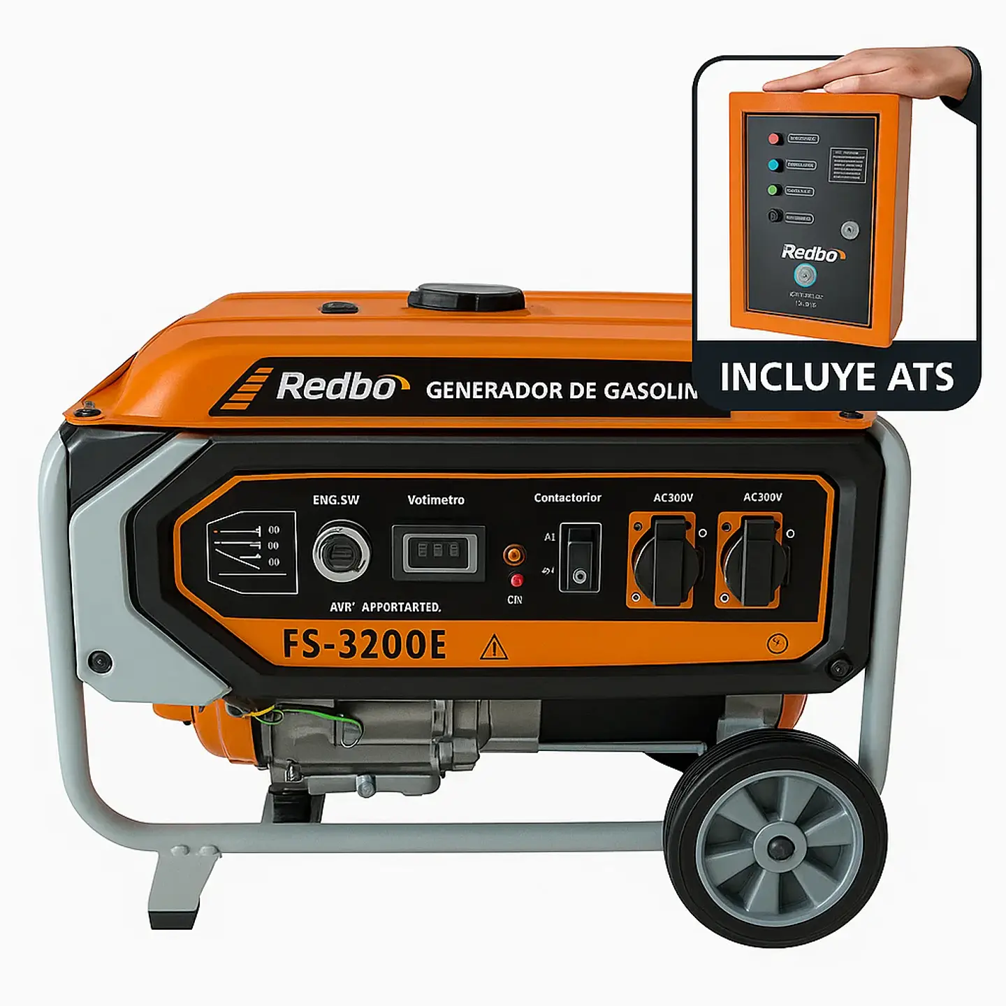 Generador a Gasolina Redbo FS-3200E 
