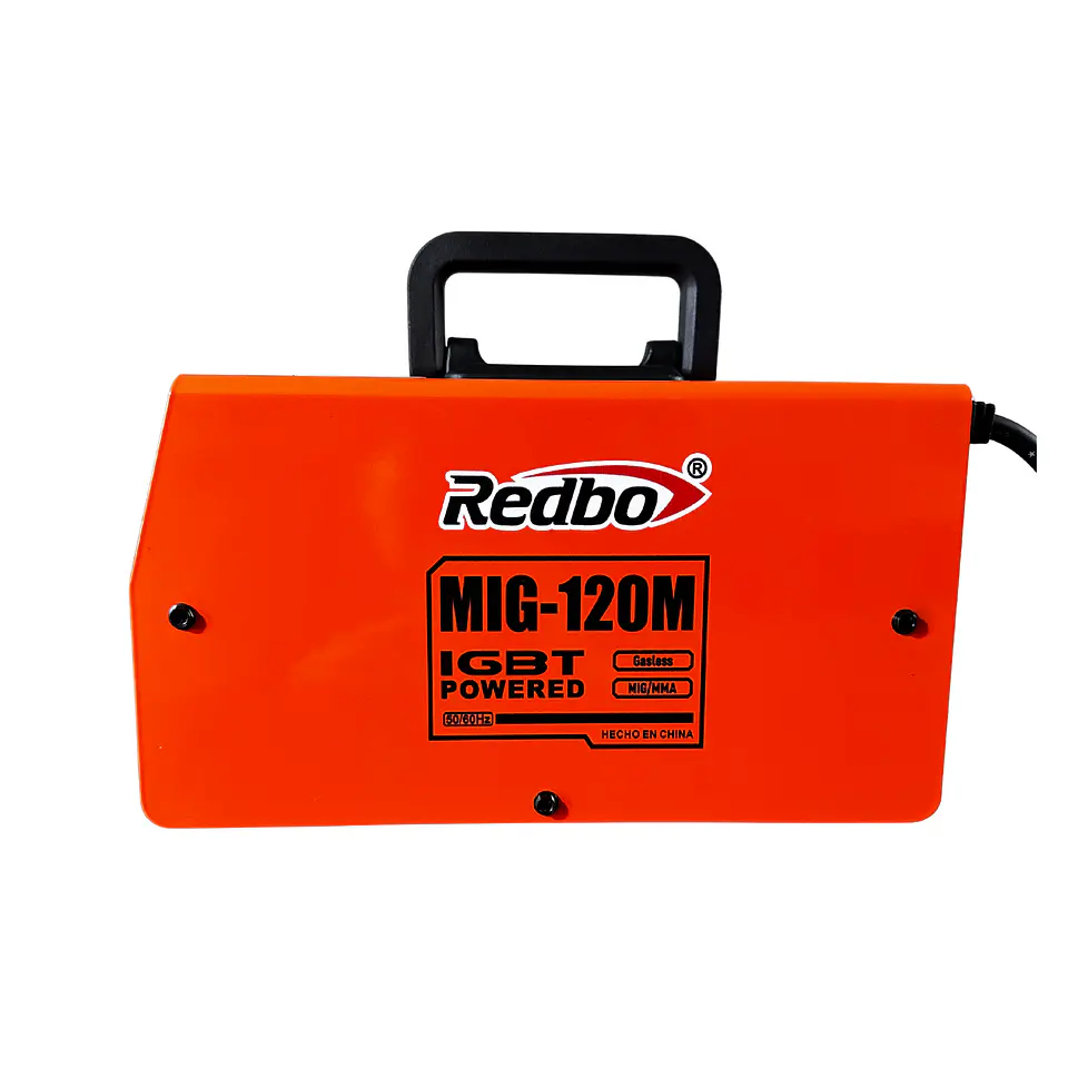 Soldadora Inversora Redbo MIG-120M 3 en 1 (MIG Sin Gas/MMA/TIG) 120A+ Mascara de soldar+ electrodo y guantes  5