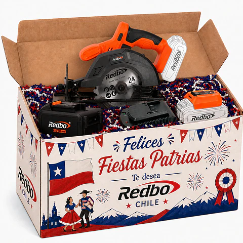 Pack Condor Sierra Circular Inalámbrica Redbo CS 21V-140 (140mm, 21V) + Batería y Cargador