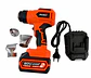 Pistola de Calor inalambrica Redbo RB-PC22LI (2000W, 700°C, Incluye Accesorios) - Miniatura 1