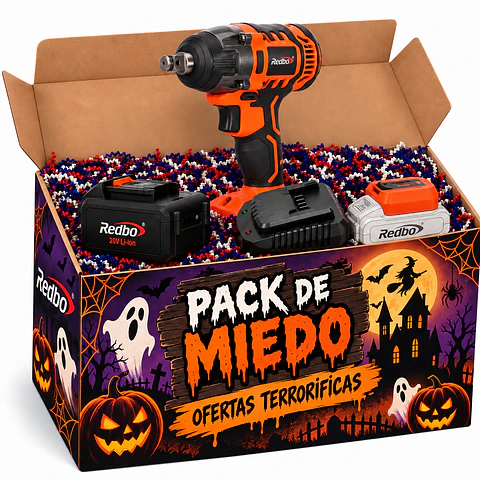 Pack llave de impacto IW 21V-12.7 + cargador base + batería de 2.0 Ah+ UP