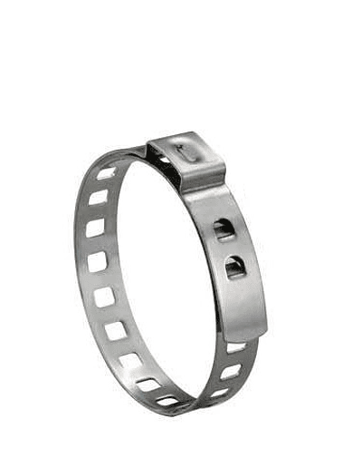 Abraçadeira metalica grande + pequena (para 1 fole de transmissão)