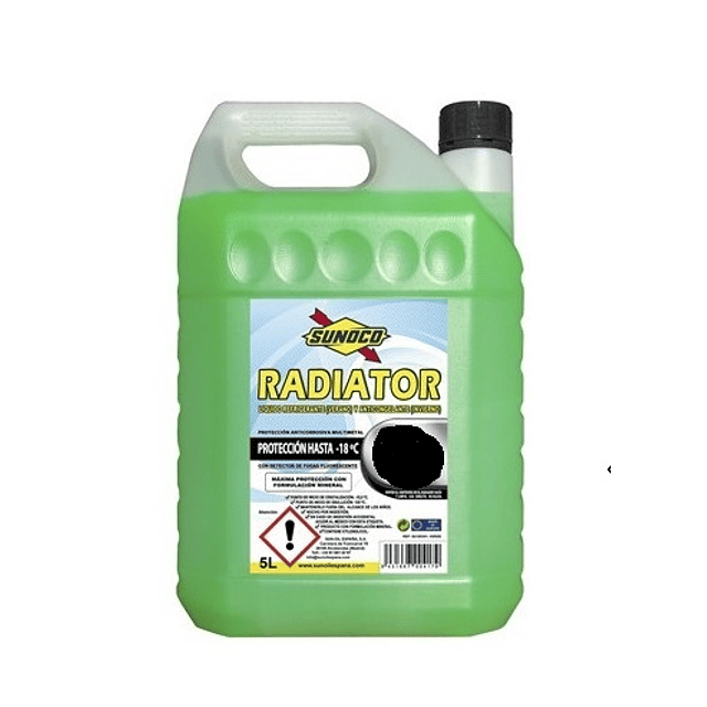 Liquido de refrigeração Verde