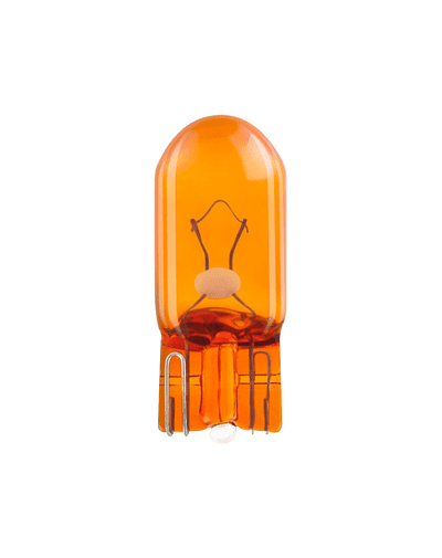 Lâmpada de casquilho de vidro amber 5W 12V