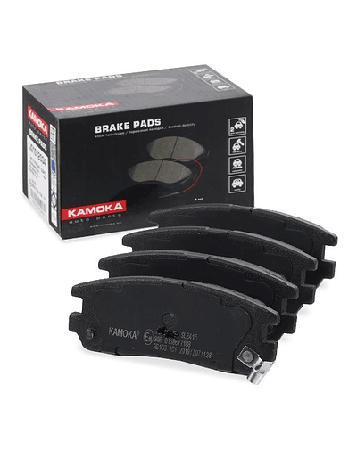 Jogo de calços trás