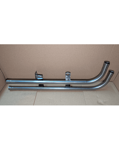 Tubo metalico duplo (soufagem) 