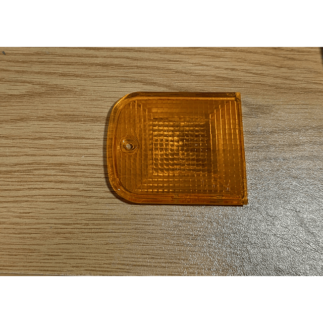 Espelho laranja do pisca