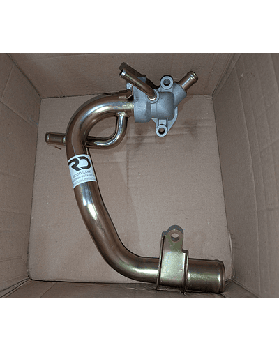 Tubo metalico inferior de refrigeração