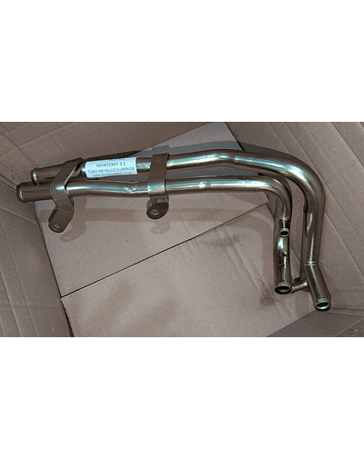 Tubo duplo superior de refrigeração metálico 