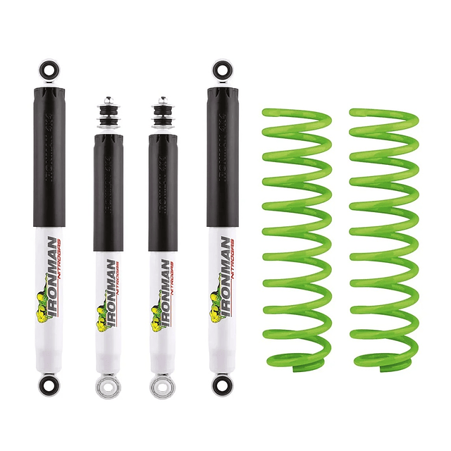 Kit de suspensao Ironman Nitrogaz +5cm 