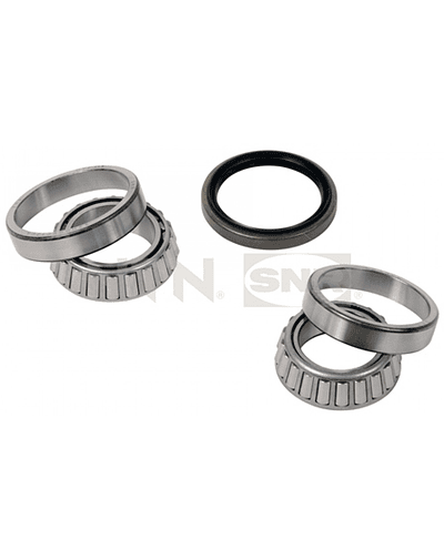 Jogo de rolamentos para uma roda da frente