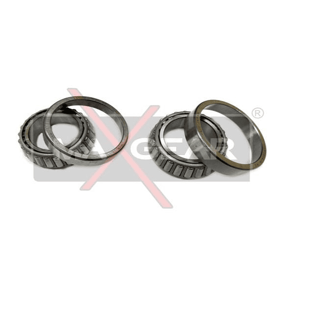 Jogo de rolamentos para uma roda da frente