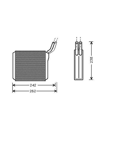 Radiador da soufagem 