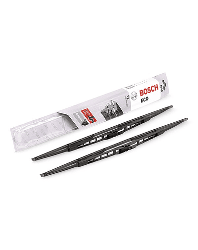 Jogo de escovas frente limpa para-brisas