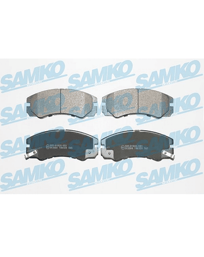 Jogo de calços frente