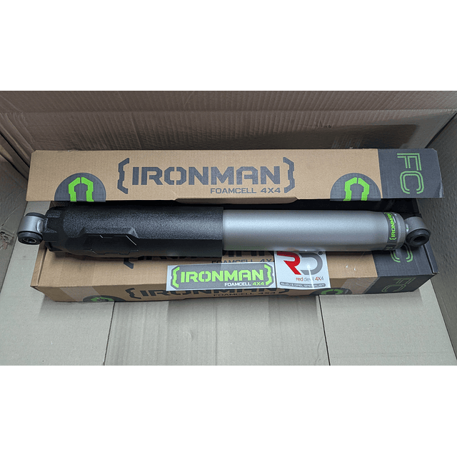 Jogo de amortecedores Monterey Foam Cell tras +8cm