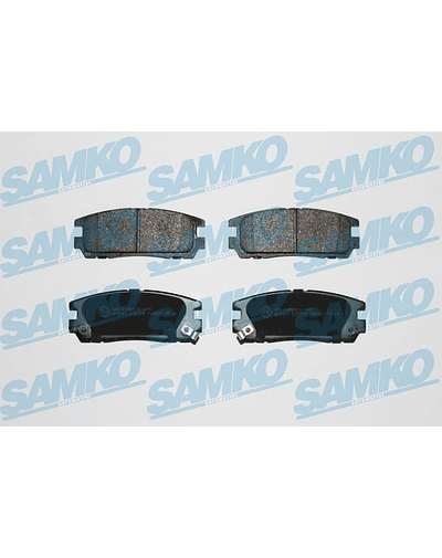 Jogo de calços trás