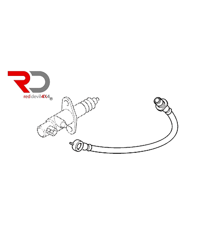 Tubo hidraulico da bomba auxiliar da embraiagem