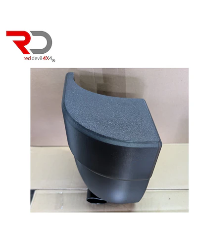 Canto do para-choques esquerdo