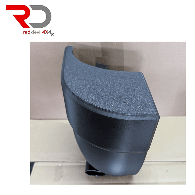 Canto do para-choques esquerdo