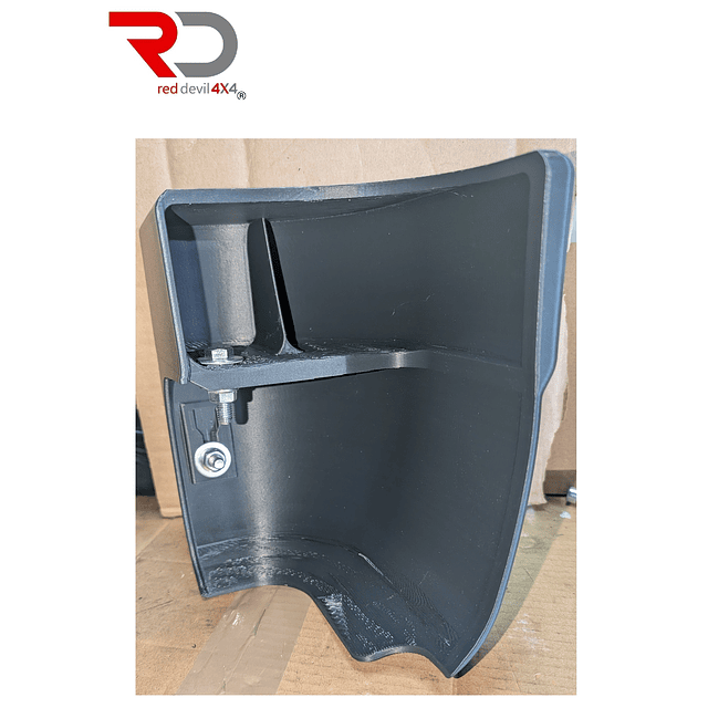 Canto do para-choques esquerdo