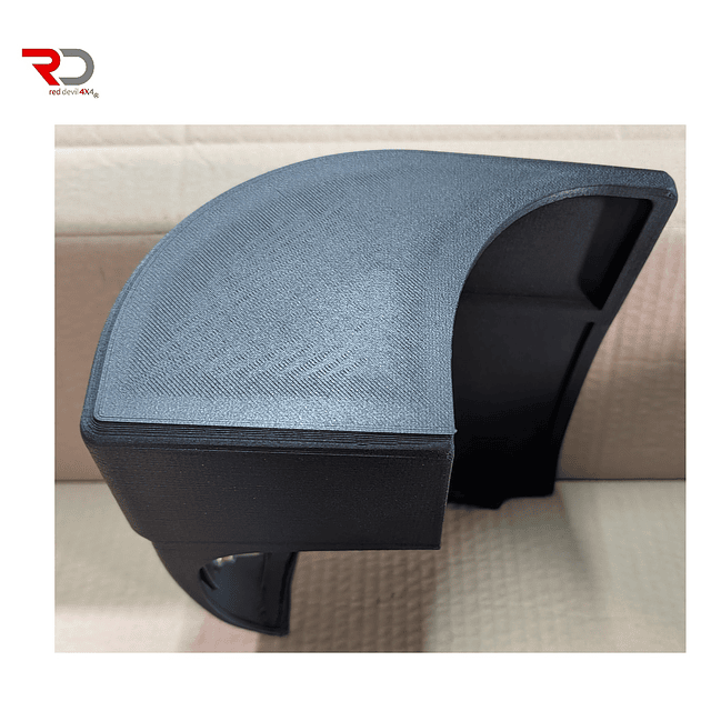 Canto do para-choques esquerdo