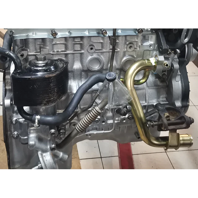 Tubo metalico inferior de refrigeração