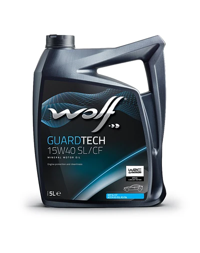 ÓLEO WOLF 15W40 GUARDTECH 5L