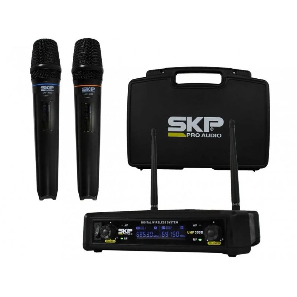 SKP MICROFONO INALAMBRICO UHF 300D