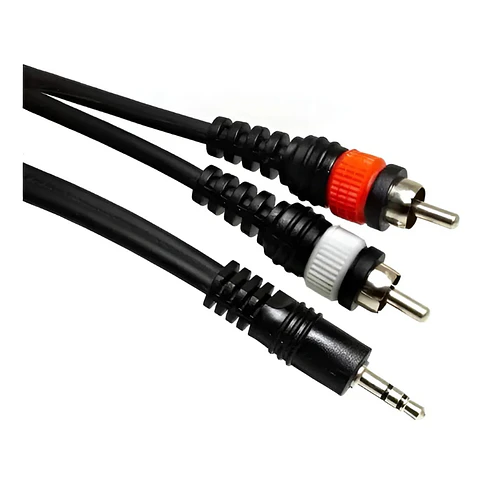 Cable Miniplug a 2 RCA Nebraska RS018
