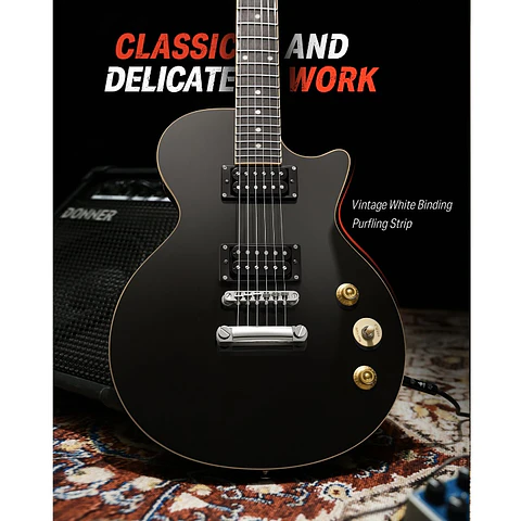 Guitarra Eléctrica Donner DLP-124B