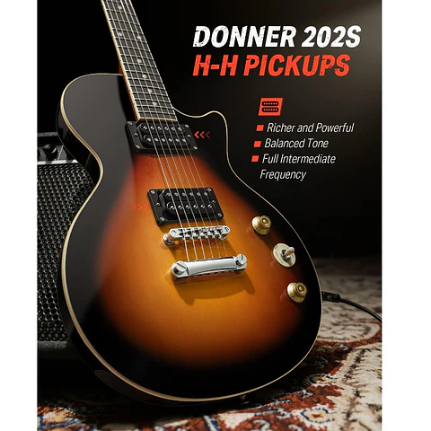 Guitarra Eléctrica Donner DLP-124S