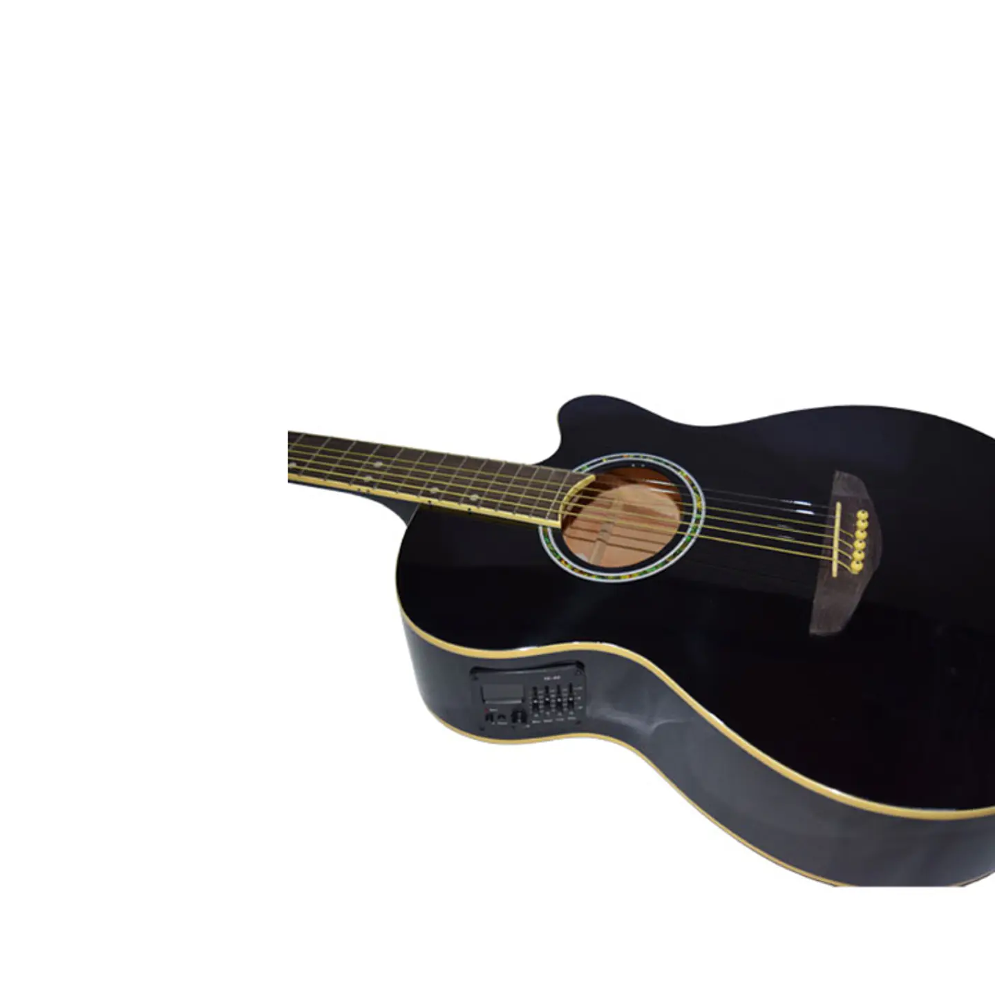 Guitarra Electroacústica Leonard FG626e BK 3