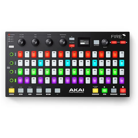 Controlador Midi Akai Fire FL Studio