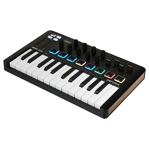 Controlador Midi Arturia MiniLab 3 Black
