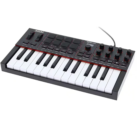 Controlador Midi Akai MPK Mini IV BK