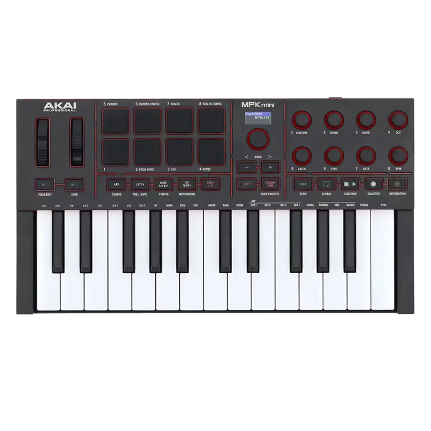 Controlador Midi Akai MPK Mini IV BK 1